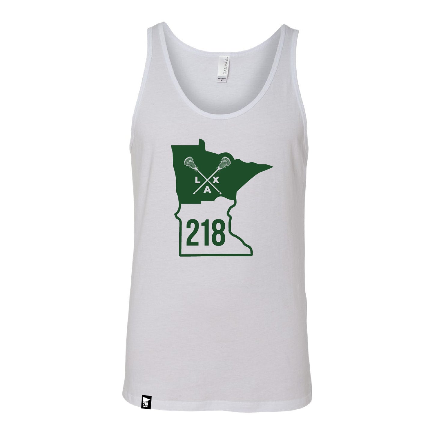 218 Lax Unisex Jersey Tank