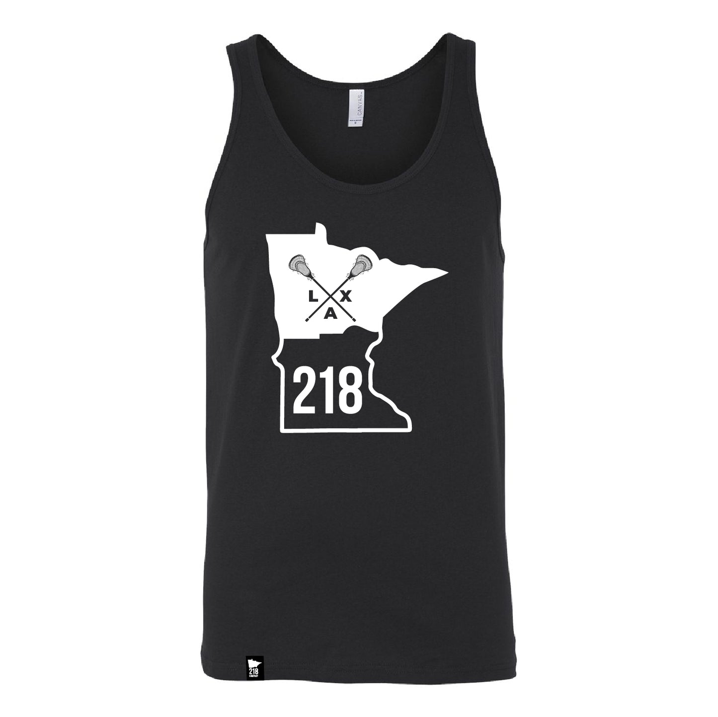 218 Lax Unisex Jersey Tank