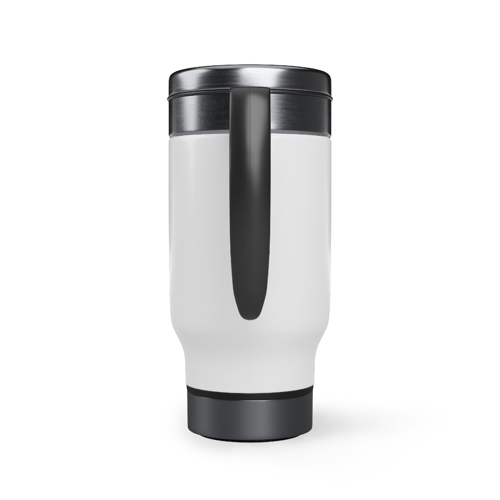 218 Hockey Stainless Steel Travel Mug with Handle, 14oz