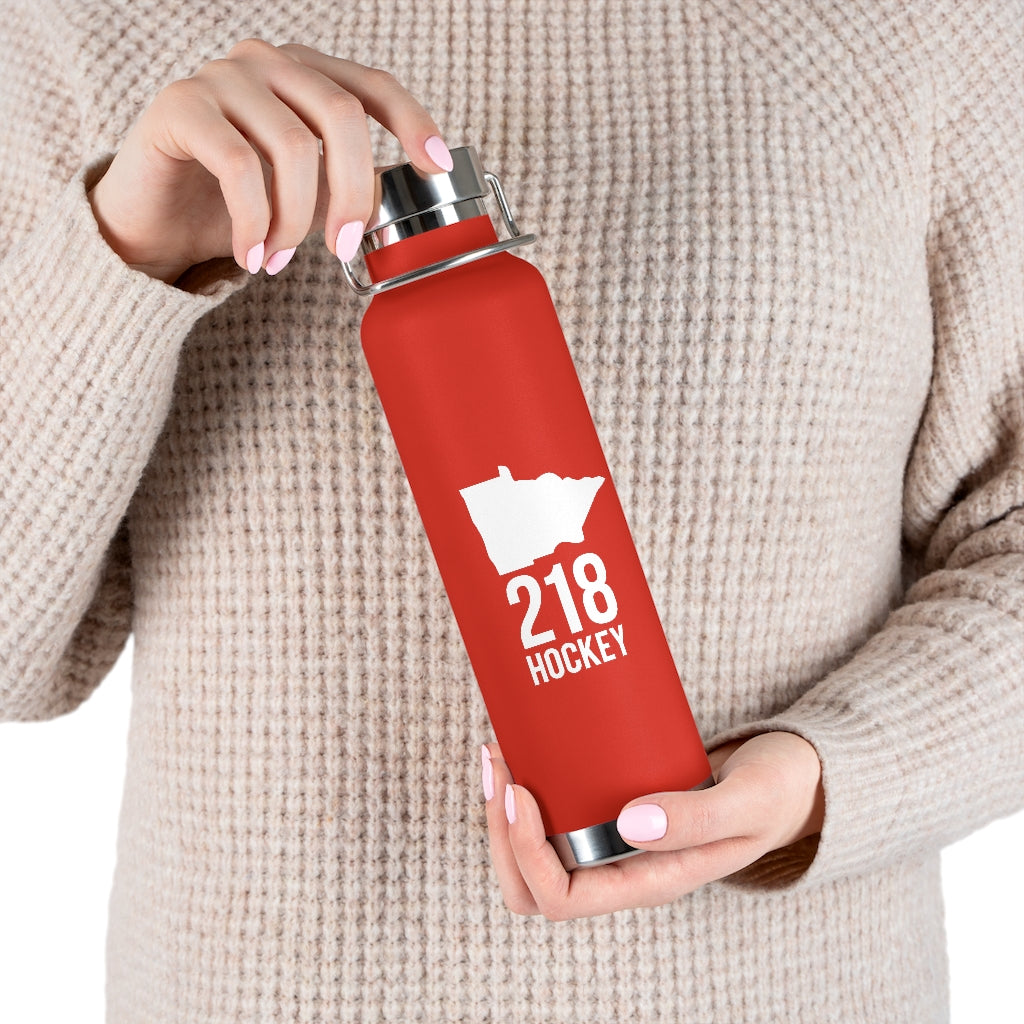 218 Hockey Copper Vacuum Insulated Bottle, 22oz